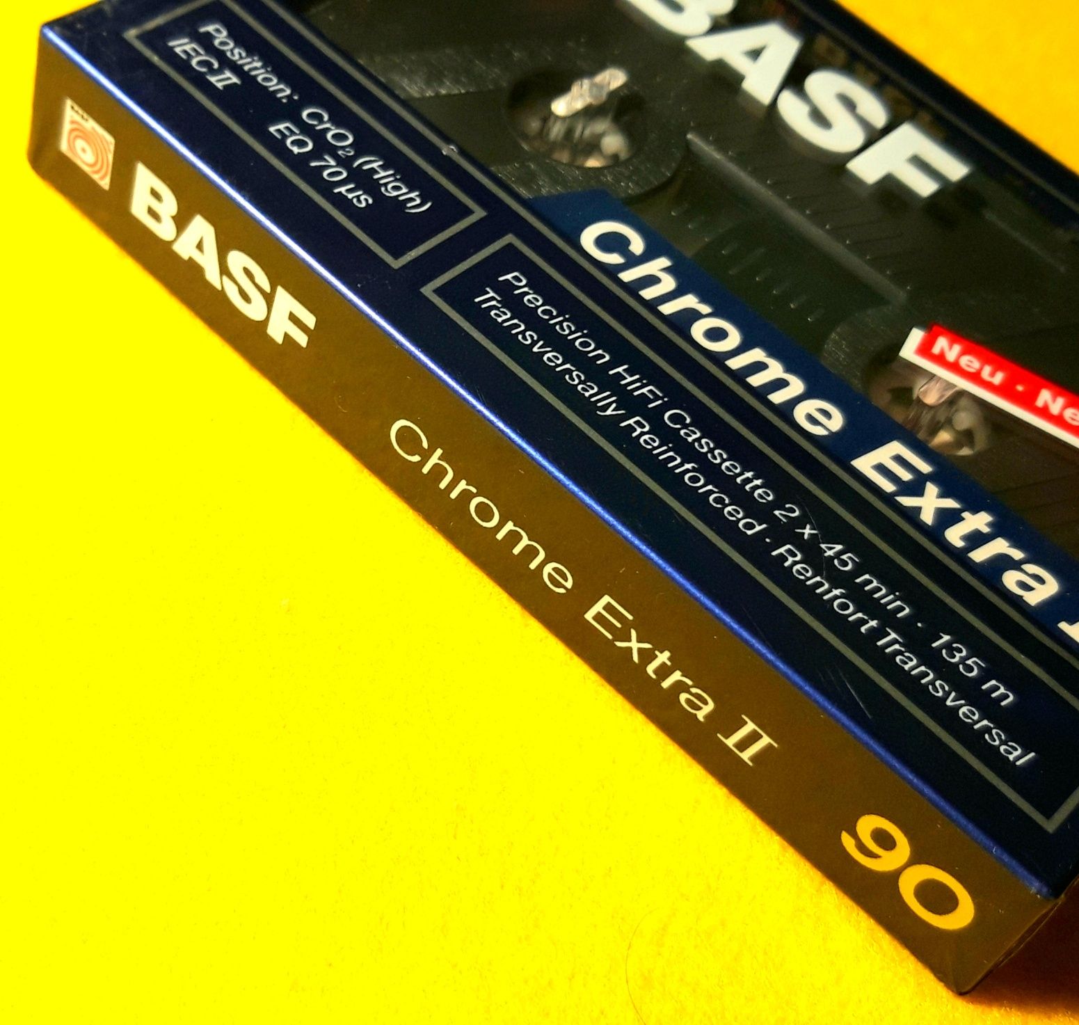 BASF Chrome Extra II 90 (Kaseta, 1989, FOLIA)