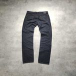 MĘSKIE Eleganckie PREMIUM Granat Jeansy CK Calvin Klein Denim Proste