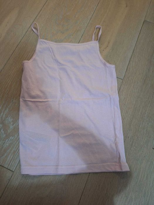 podkoszulek różowy z kotkiem 9-10 lat