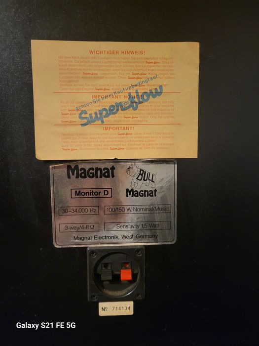 Głośniki Magnat monitor