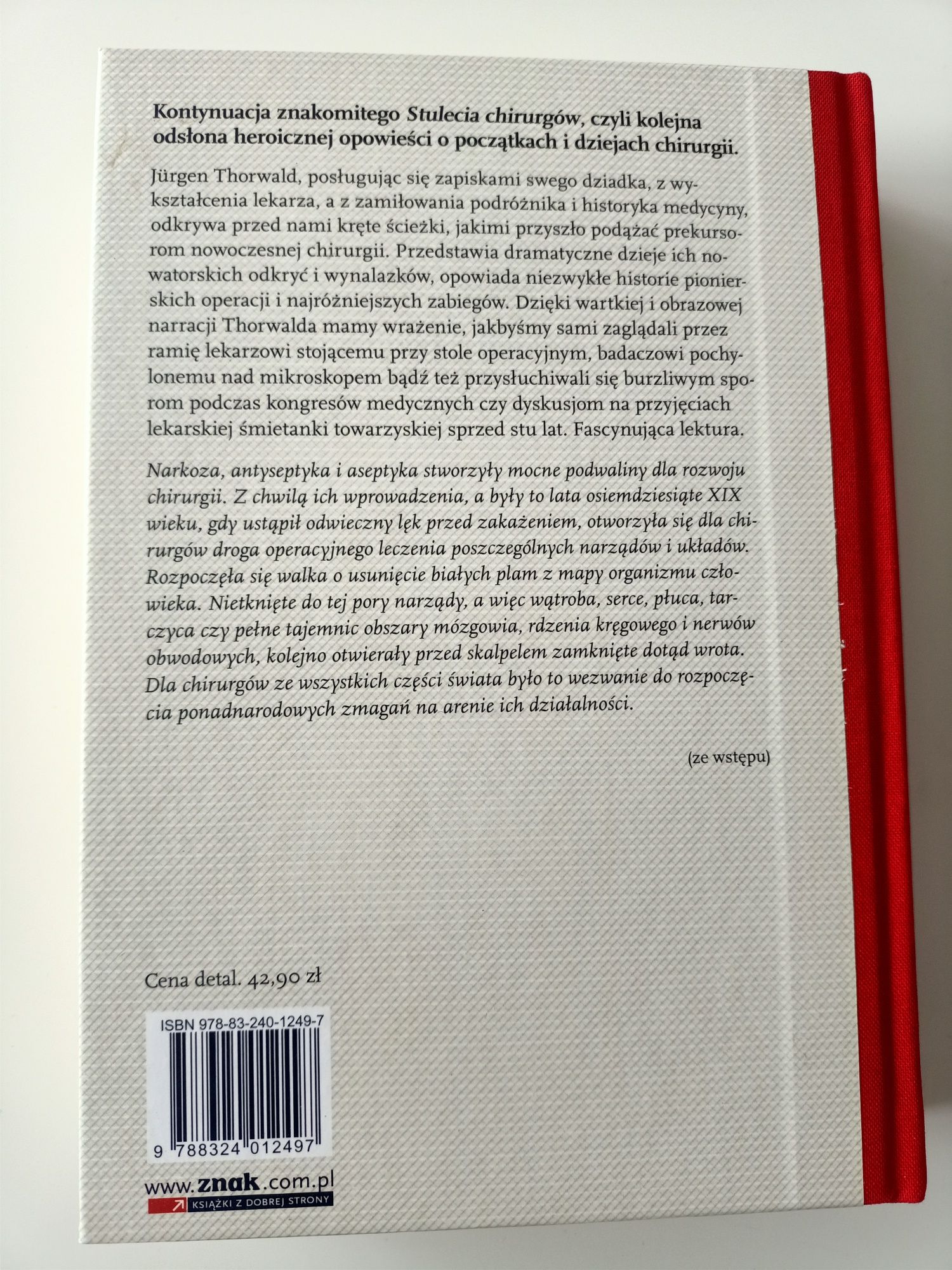 Triumf chirurgów; Jurgen Thorwald