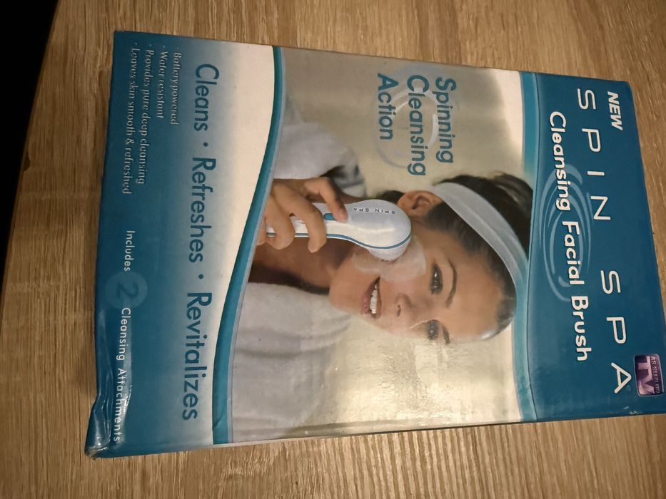 Щітка масажна для чищення обличчя та тіла Spin Spa Face