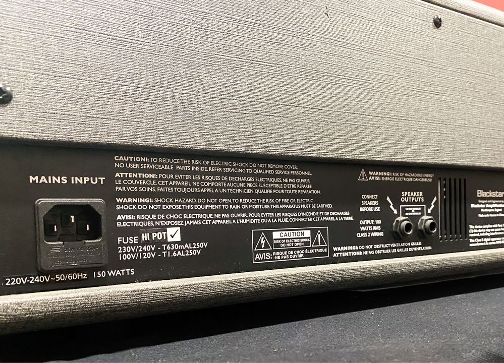 Amplificador Head Blackstar Silverline Deluxe 100w c/ footswitch