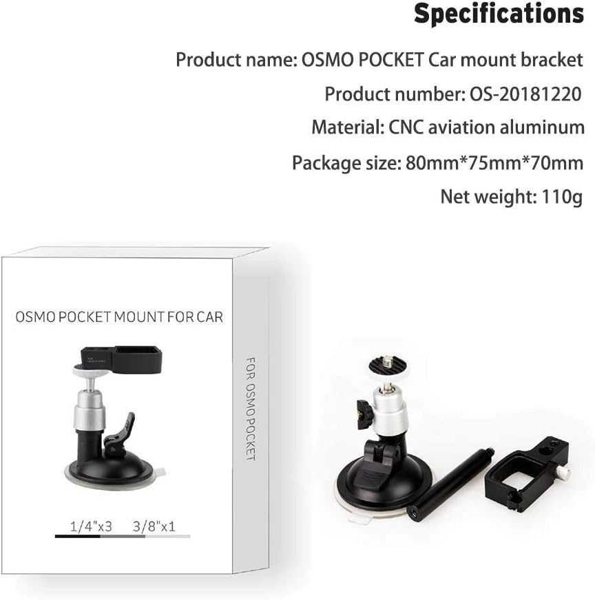 Uchwyt samochodowy do DJI Osmo, spp532