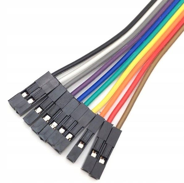 Przewody męsko żeńskie do ARDUINO 20cm 10sztuk