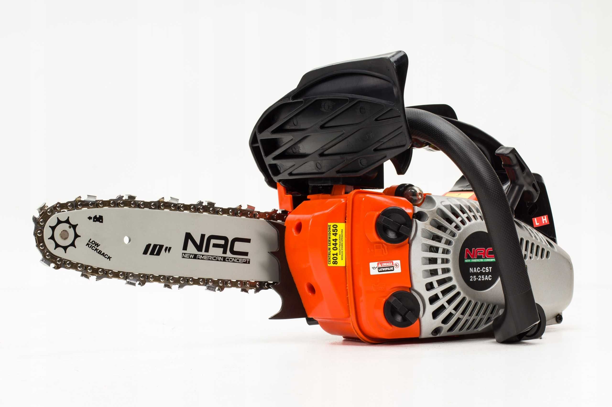 Piła Spalinowa Łańcuchowa NAC GAŁĘZIÓWKA! 750 W / 1,2 KM NOWA! OKAZJA!