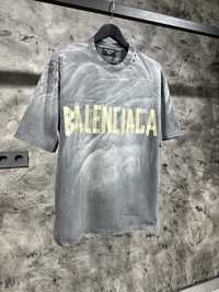 Мужская футболка Balenciaga оверсайз ; мужская одежда ; бренд ;