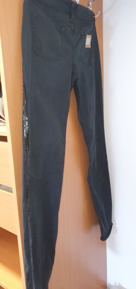 Spodnie czarne z lapmasami D&G