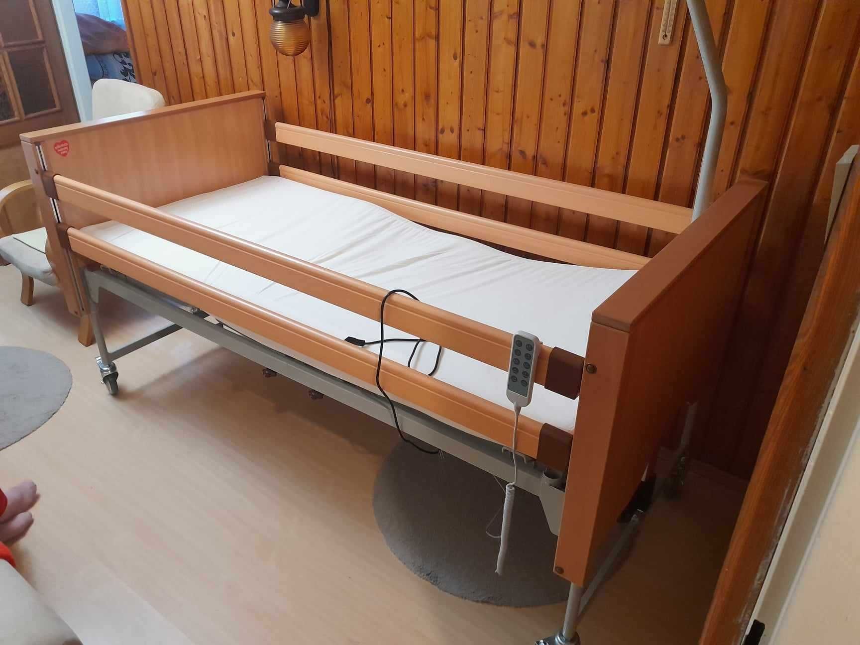 łóżko szpitalne elektryczne