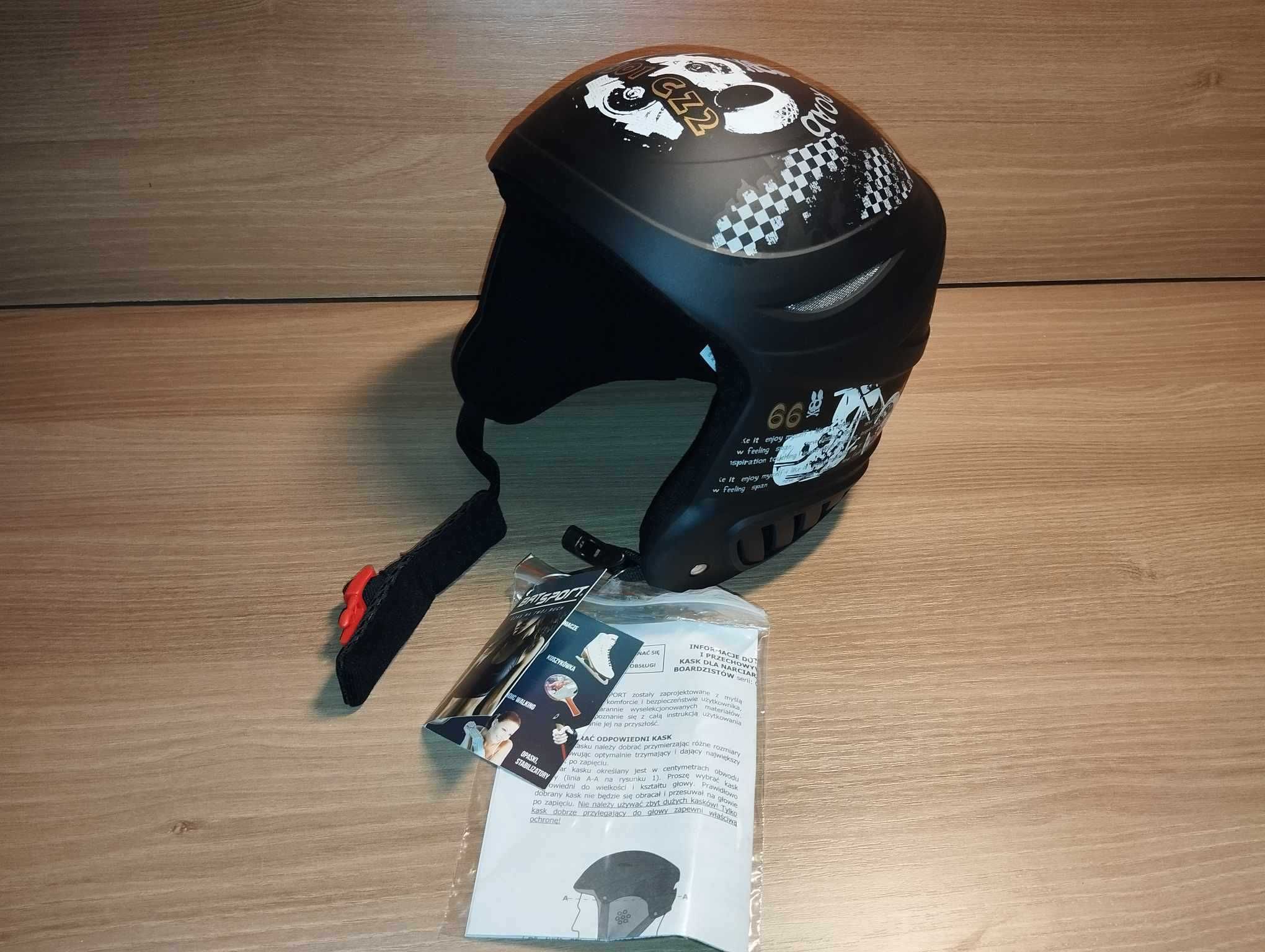 Kask Dziecięcy - Rozmiar S - 53-55 cm