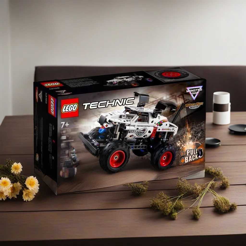 Nowe LEGO Technic Monster Jam Mutt Dalmatian samochód zabawka