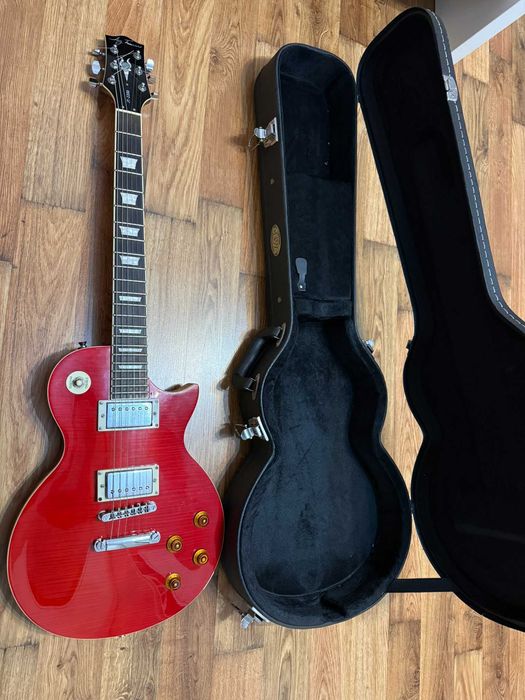 Gitara Les Paul Jay Turser JT-220D + Case