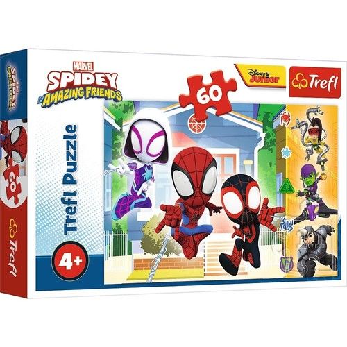 Puzzle 60 W Świecie Spidey'a
