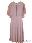 Elegancka sukienka midi kolor liliowy Asos
