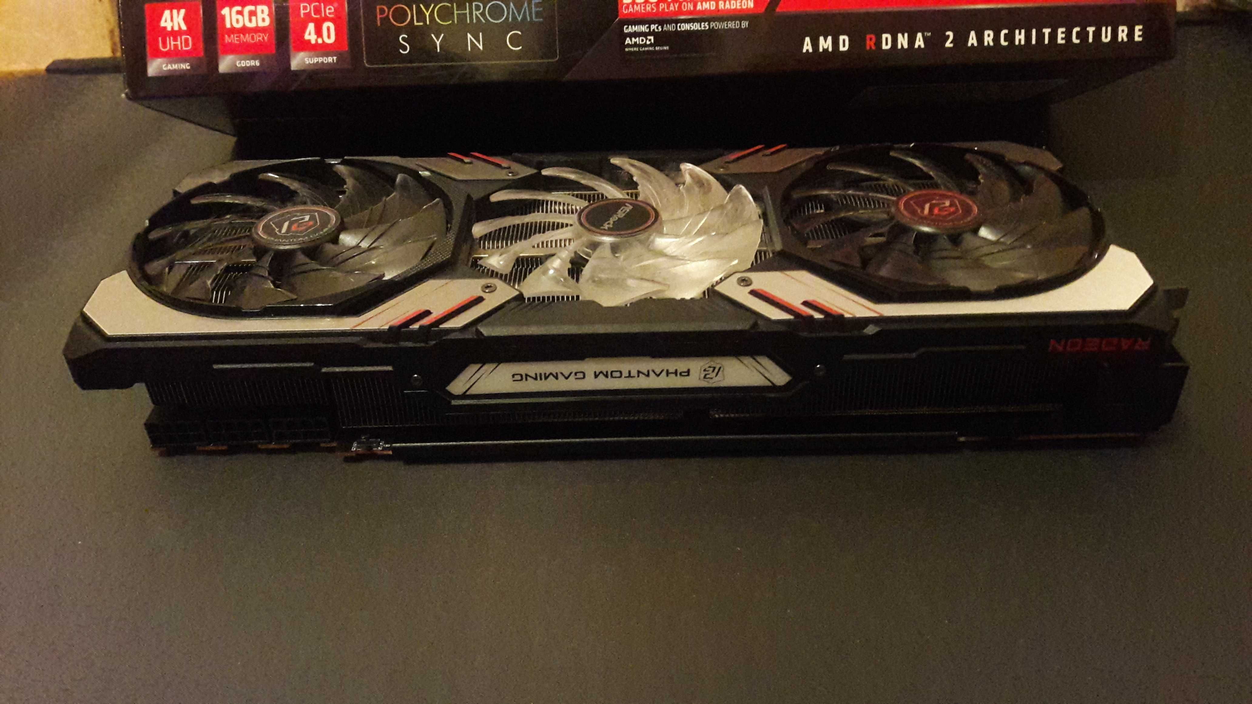 Продаю ASRock Radeon RX 6800 XT Phantom Gaming D 16G OC