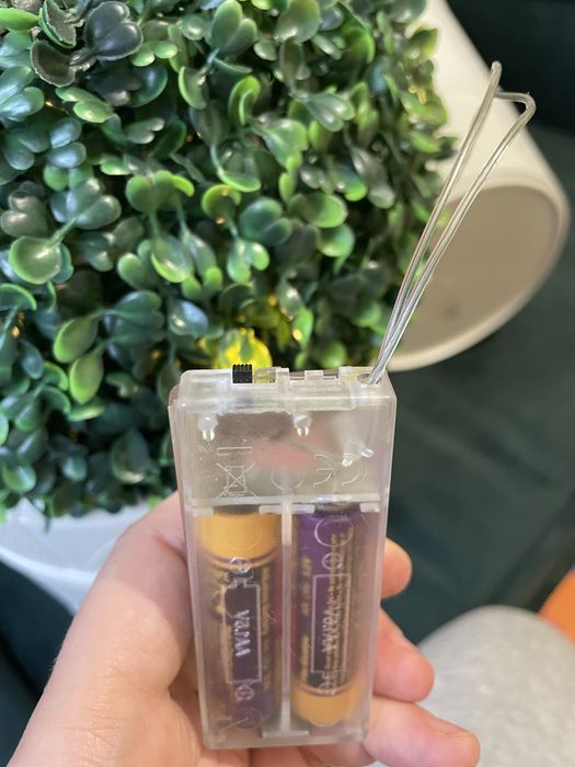 Kula Bukszpanowa 24 cm z białą donicą