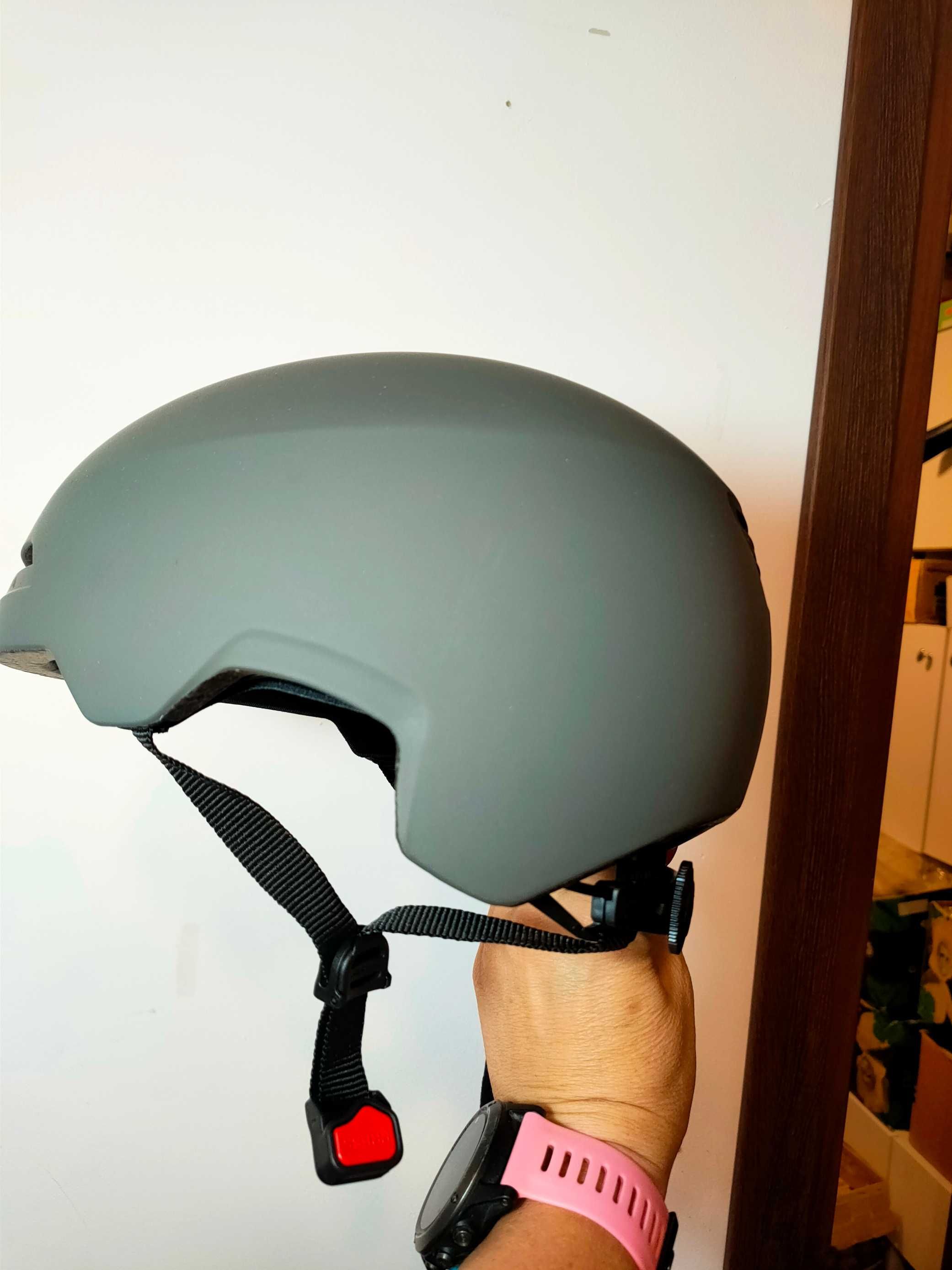 kask Alpina Helm Haarlem coffee-grey matt Gr. 52-57 cm