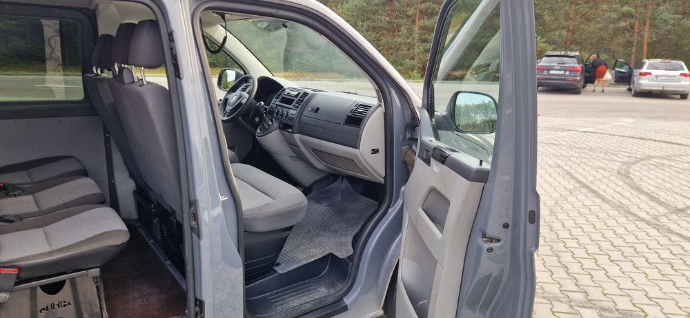 VW Transporter T5 long 2013r Faktura VAT 6cio osobowy