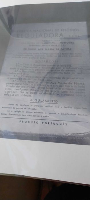 Relógio de parde antigo