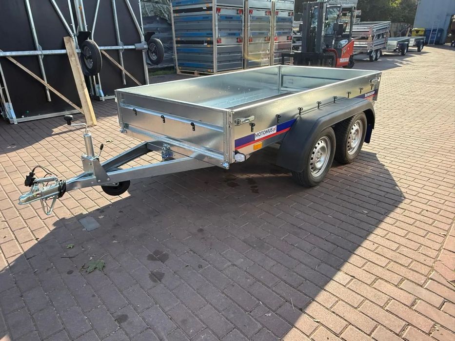 Niewiadów Przyczepa Niewiadów N426T 260x138x35cm 2 oś 750kg burty boczne 2mm Częstochowa MOTOMUS dostawa pod dom  Centrum Przyczep MOTOMUS Częstochowa