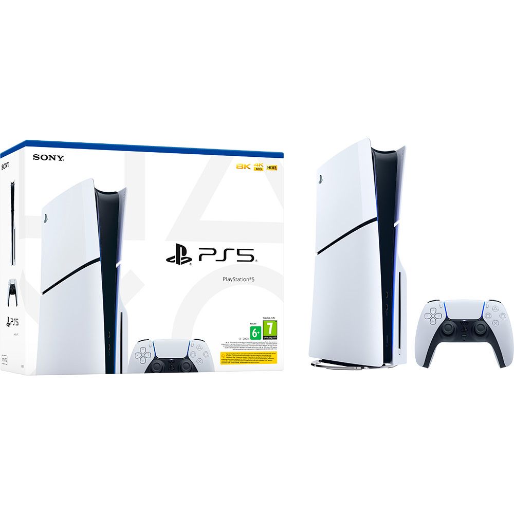 НОВА Sony PlayStation 5 slim +142 ГРИ +ГАРАНТІЯ 18 місяців