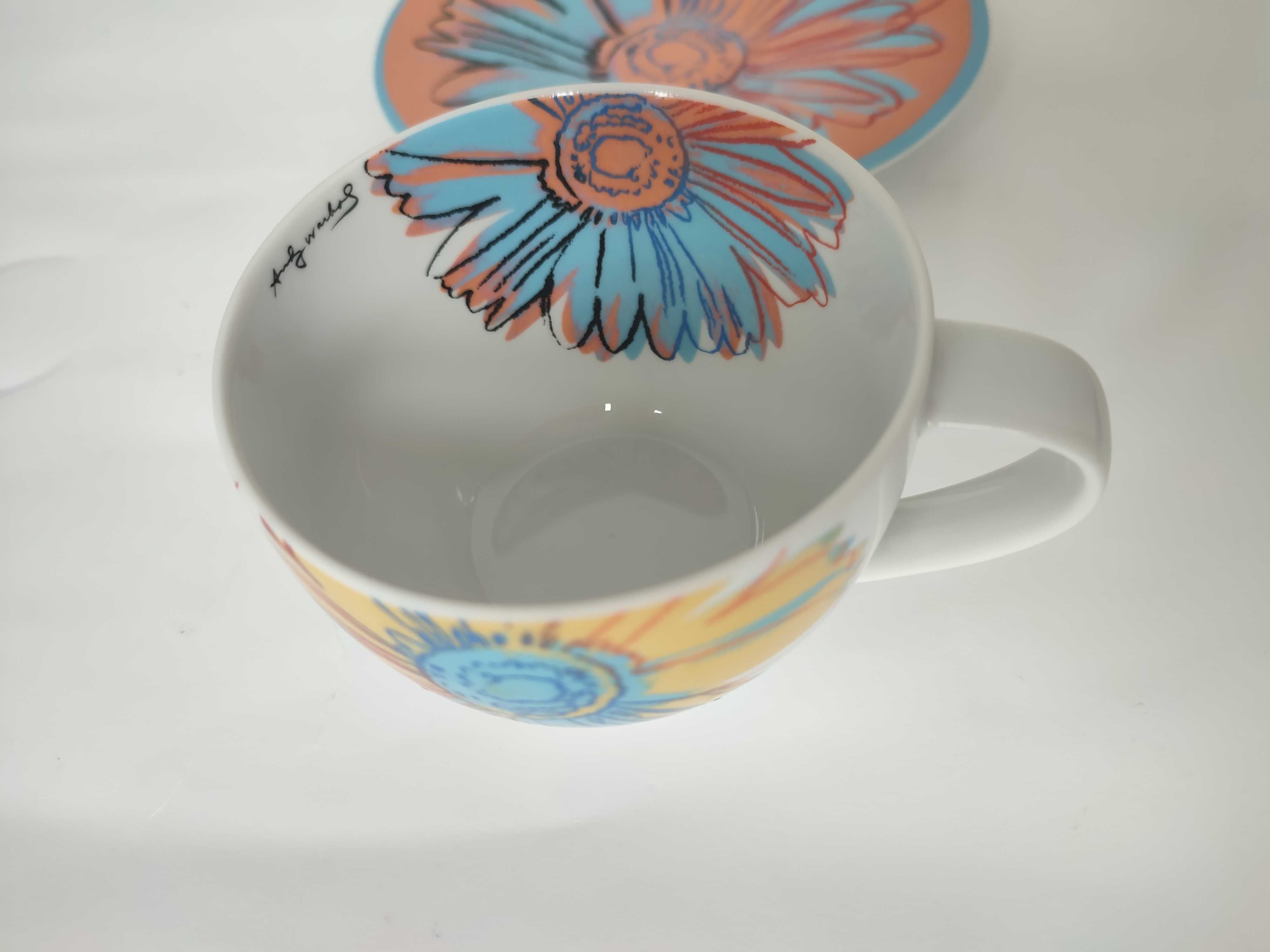 Rosenthal Studio Line Daisies Andy Warhol:  filiżanka ze spodkiem