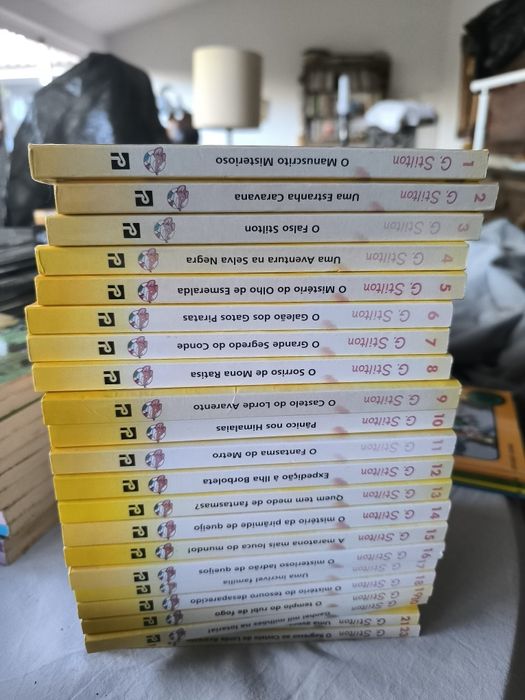 Livros Geronimo Stilton