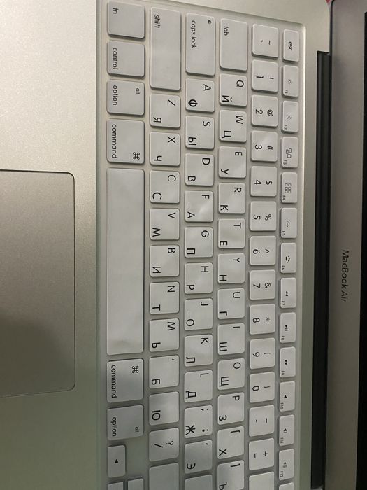 Защитная накладка клавиатуры с кирилицей Apple Macbook 13 1466