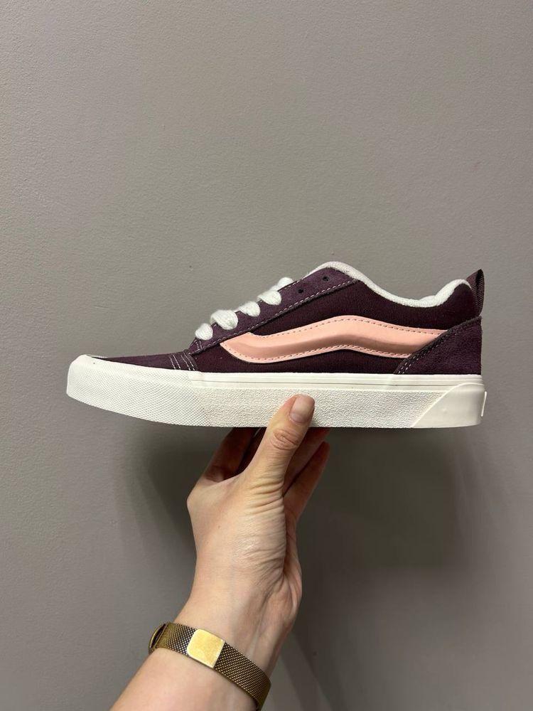 Vans KNU Burgundy Pink