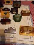 Coleção de mini radios ,todos a funcionar