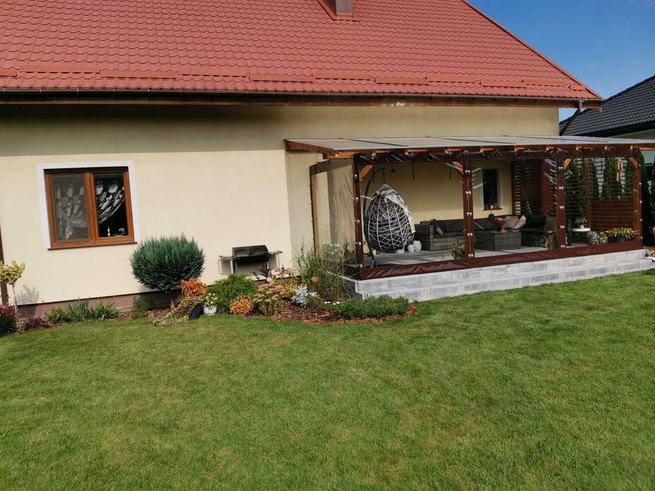 Zabudowa Tarasu Altany Plandeka PCV Folia