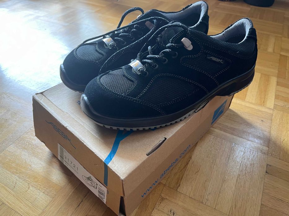 Półbuty Ochronne Abeba Czarne ESD