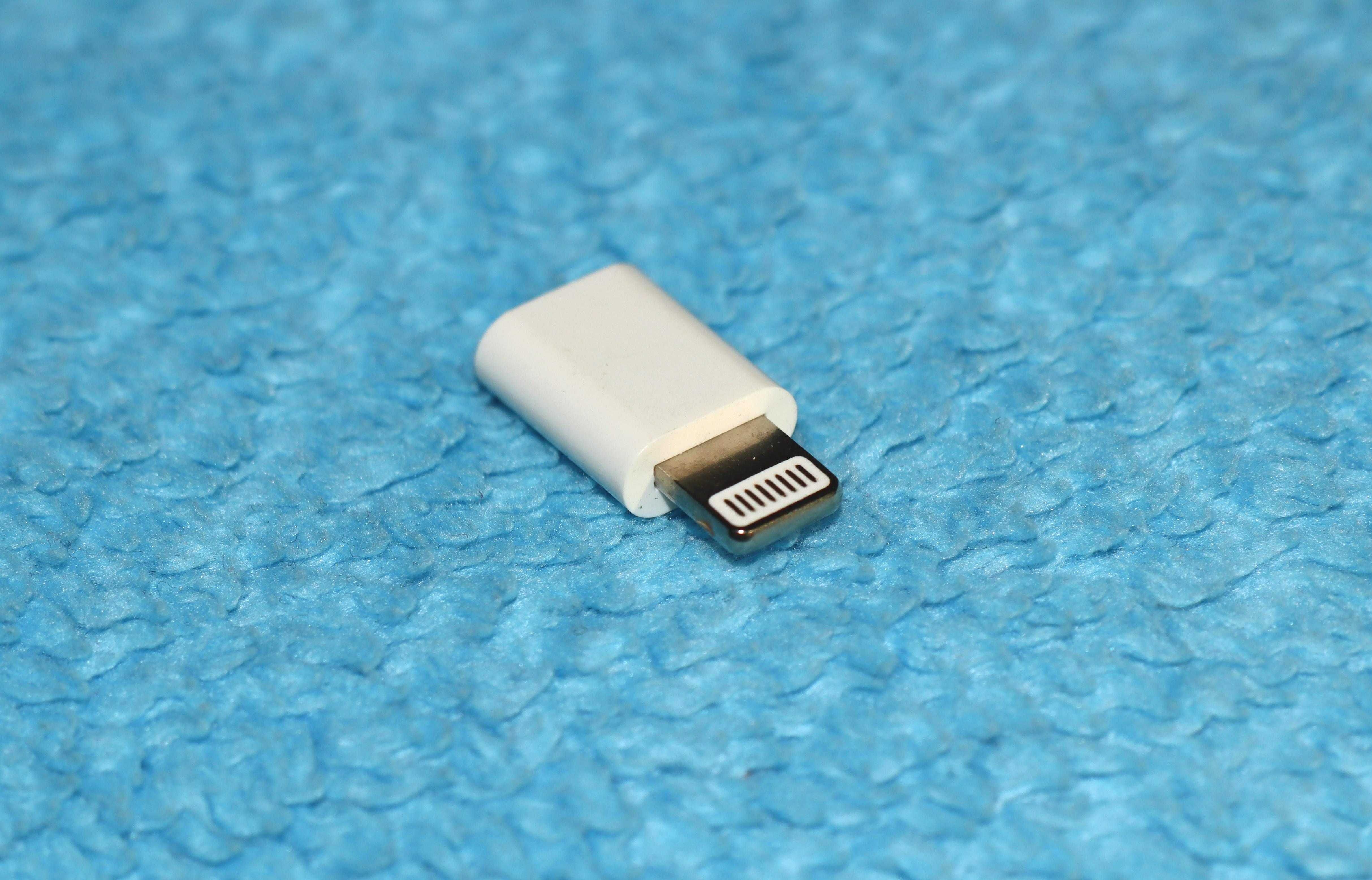 Przejściówka micro USB lightning iPhone adapter micro USB lightning