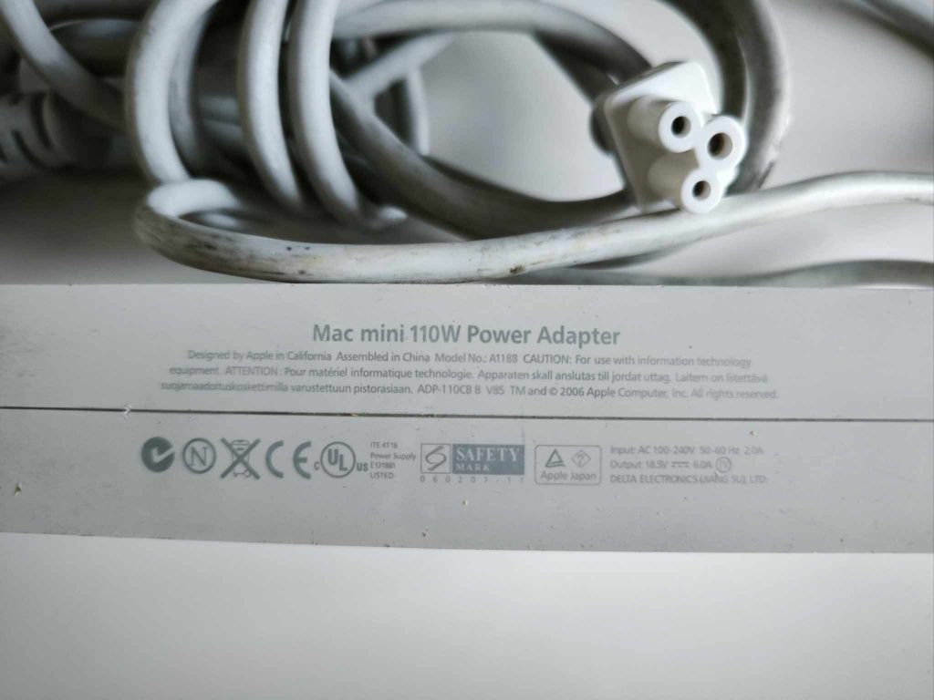 MAC Mini Apple 1.66/2x512/60/COMBO/AP/BT/IEA