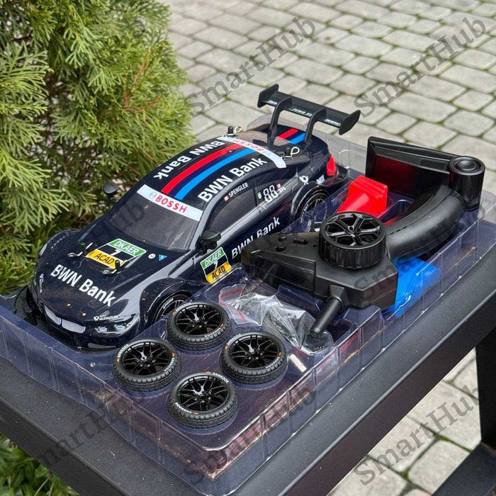 Дрифт машинка BMW на радиоуправлении 40 км/ч. БМВ Машинка для дрифта
