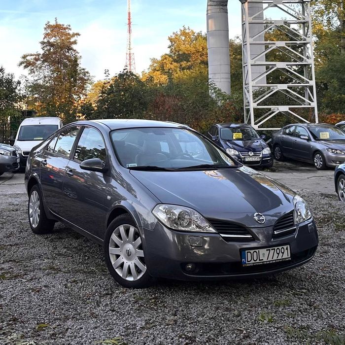 Nissan Primera|2.0Benzyna 140KM|Automat|Navi|Skóra|Klima|Alufelgi|2002