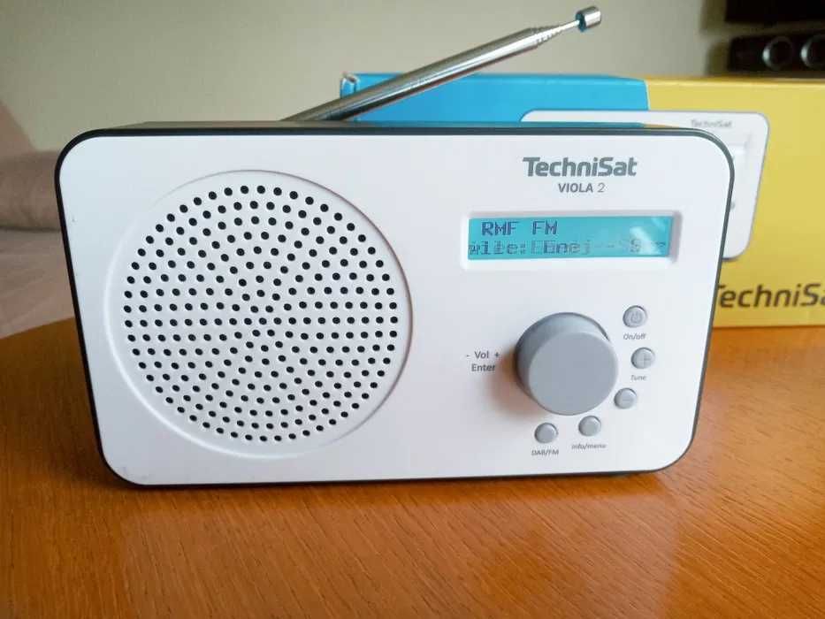 Przenośne Radio Technisat Viola 2 kieszonkowe. UKF i DAB+