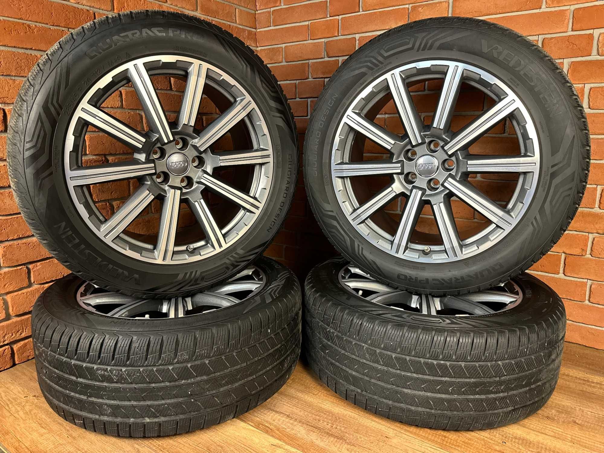 Koła Felgi 20 5x112 Audi Q7 SQ7 4M Oryginał Wielosezon Czujniki