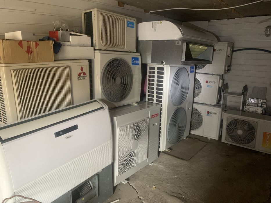 Мощные инверторные кондиционеры канальные, потолочные