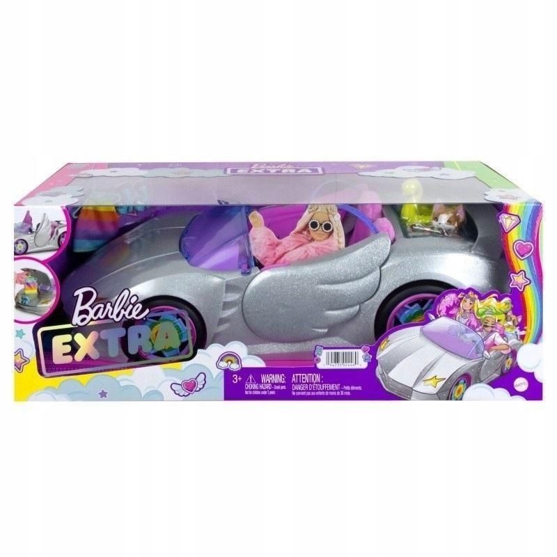 Barbie Extra. Kabriolet Gwiazd + Akcesoria, Mattel