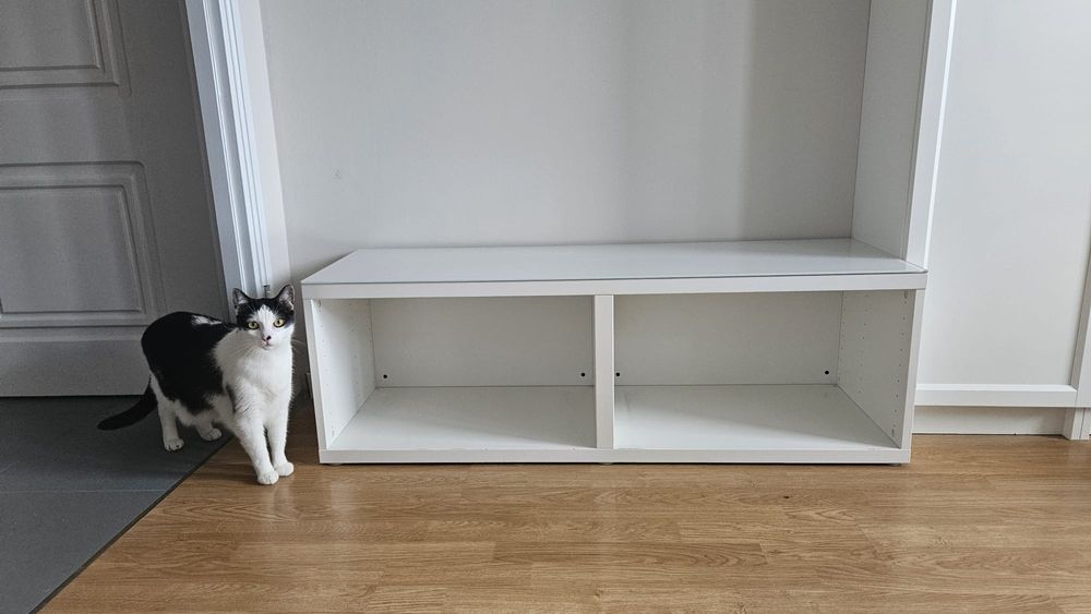 Szafka BESTS Ikea + nakładka szklana