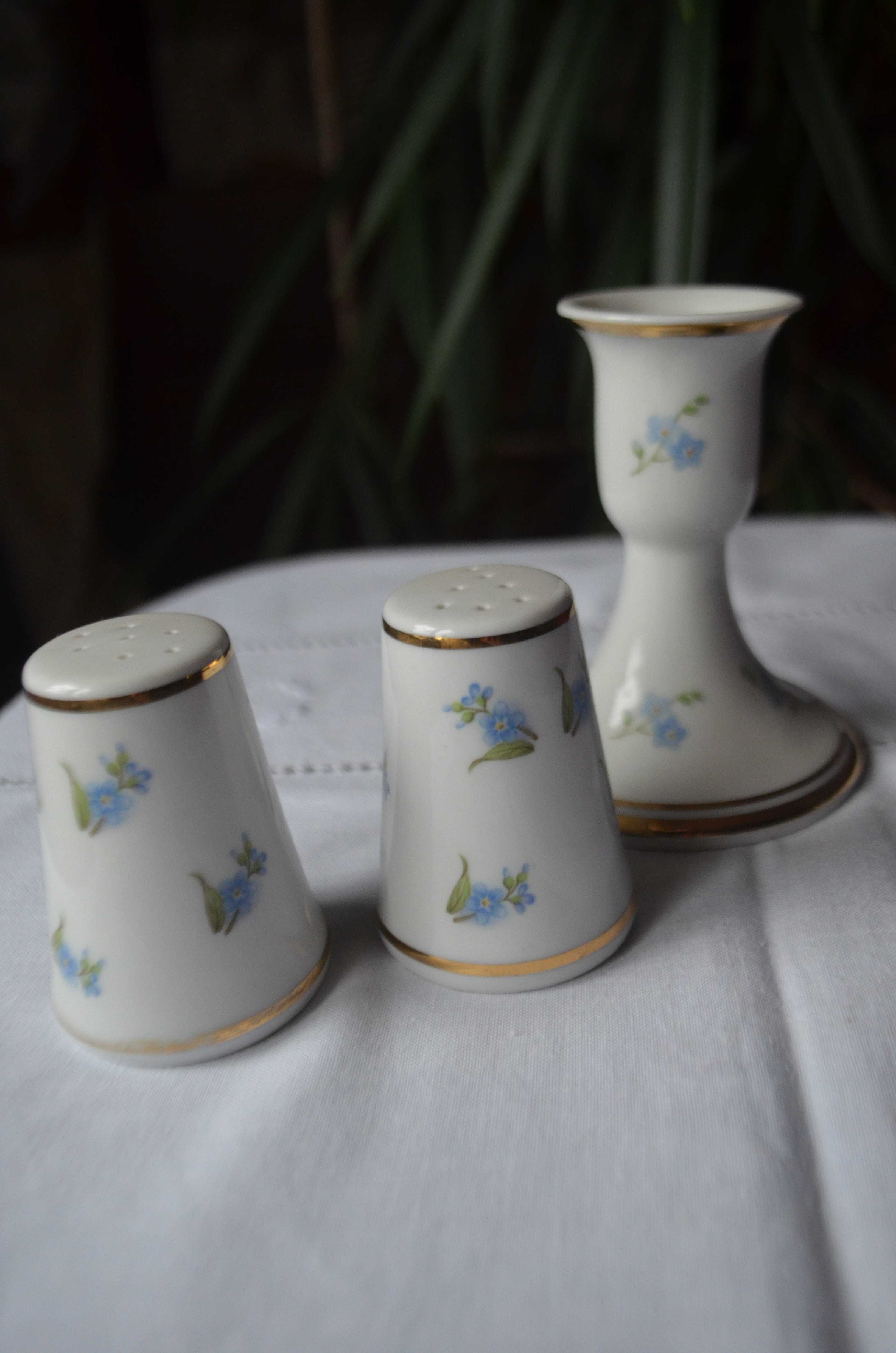 przyprawniki pojemniki do soli i pieprzu porcelana MHM