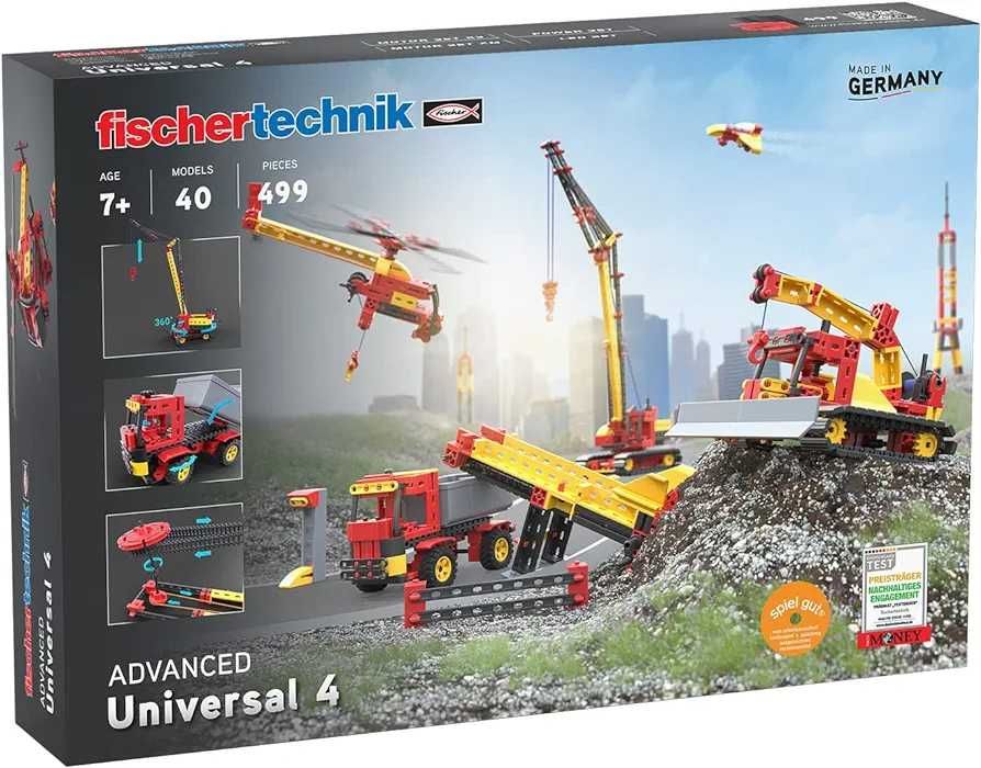 Fischertechnik 499sztuk 40 modeli