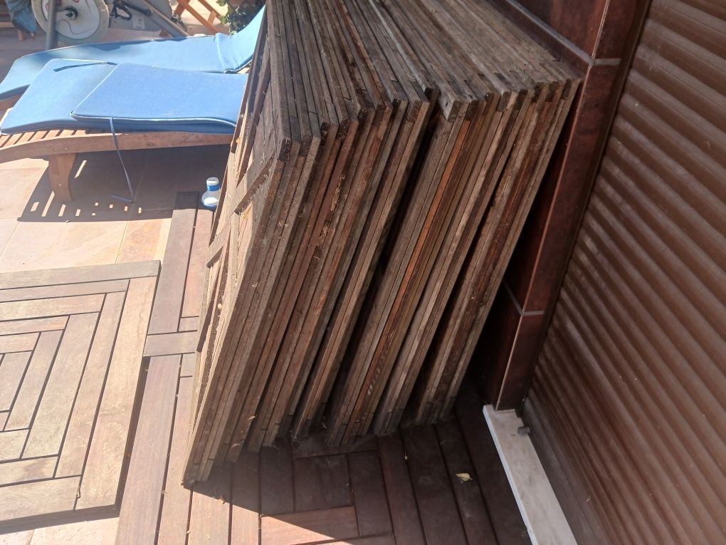 Deck madeira 1x1m