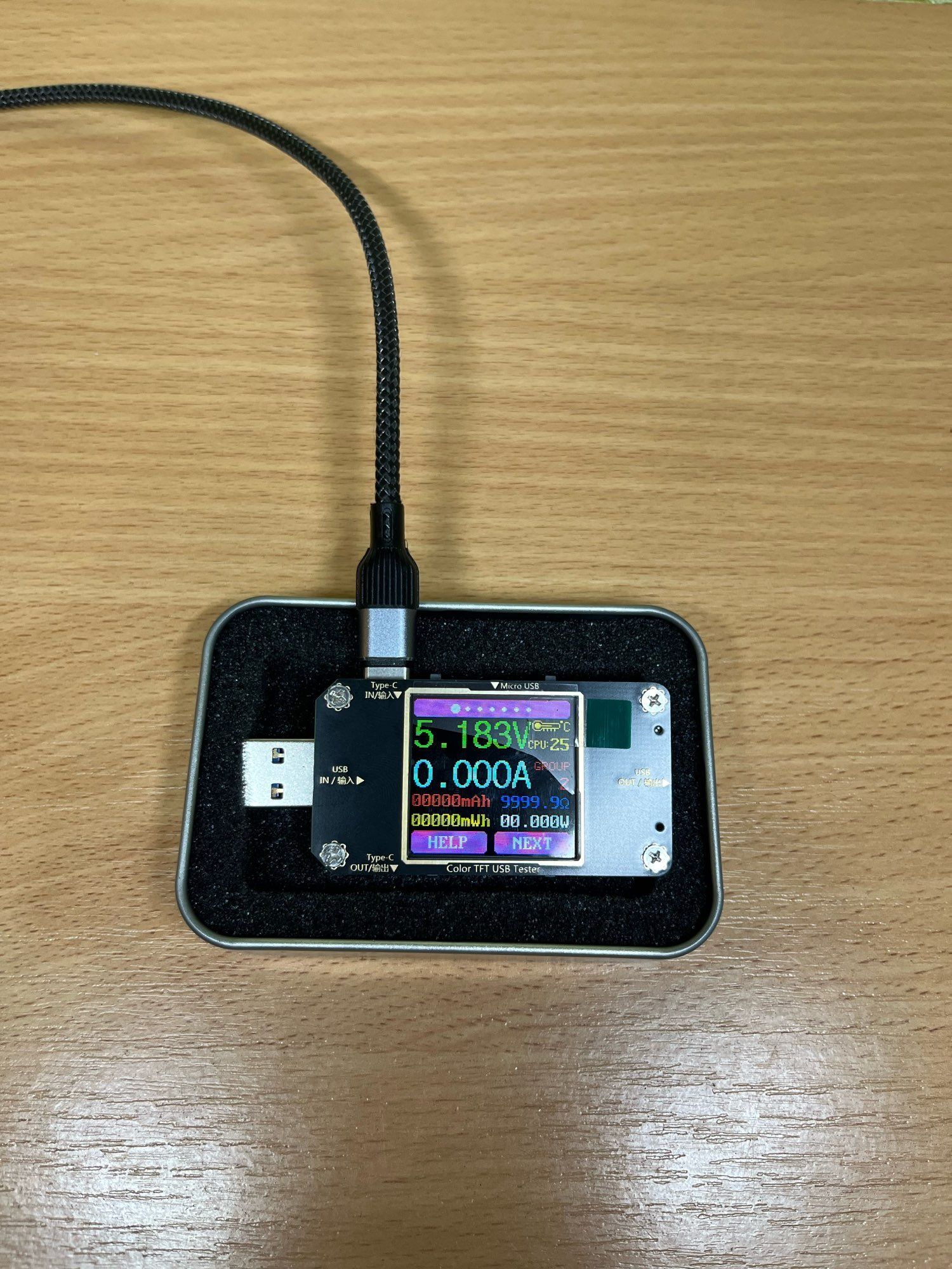 USB-тестер A3 8A Type-C / USB 4-32v, Quick Charge, PD, быстрая зарядка