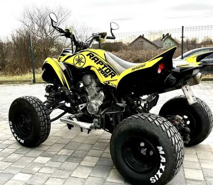 Okleina graficzna, naklejki, zestaw naklejek Yamaha Raptor