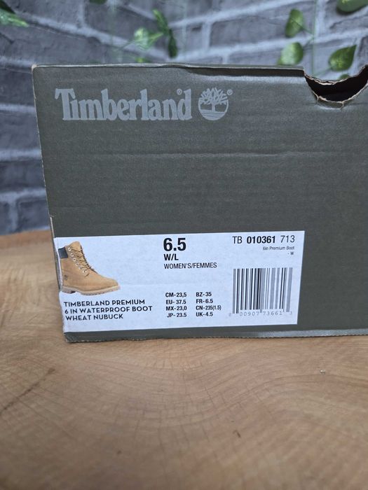 Buty Zimowe Timberland 6-Inch Premium Wheat Nubuck 37,5
