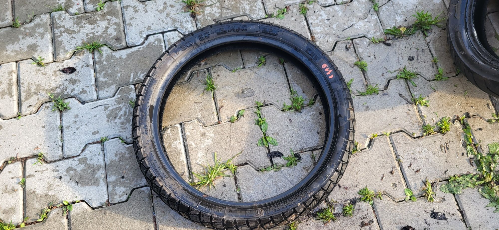 Opona nr c 419 hajdenau 90/80-16 zimowa deszczowa