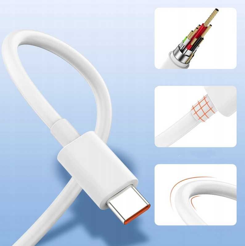 QC 5.0 120W Szybka ładowarka sieciowa + 1M kabel
