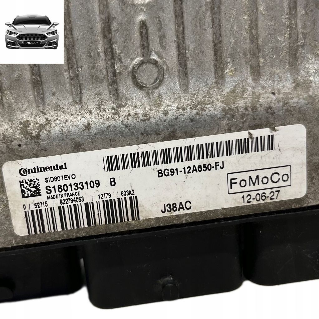 STEROWNIK SILNIKA 1.6 TDCI EURO 5 FORD S-MAX MK1, MONDEO MK4 BG91-12A650-FJ